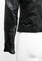 YOHJI YAMAMOTO Y'S FW 2008 LEATHER RIDERS JACKET