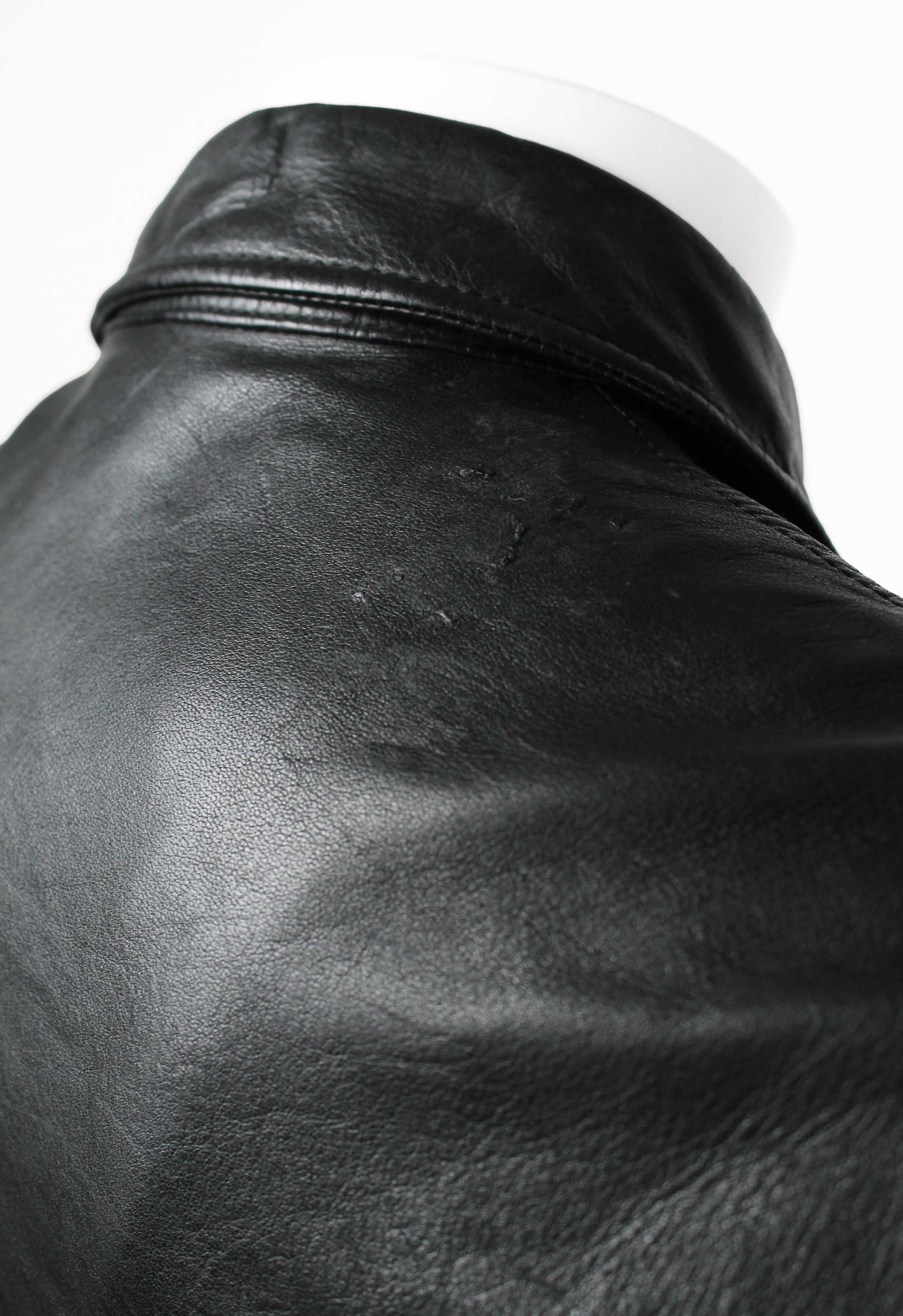 YOHJI YAMAMOTO Y'S FW 2008 LEATHER RIDERS JACKET