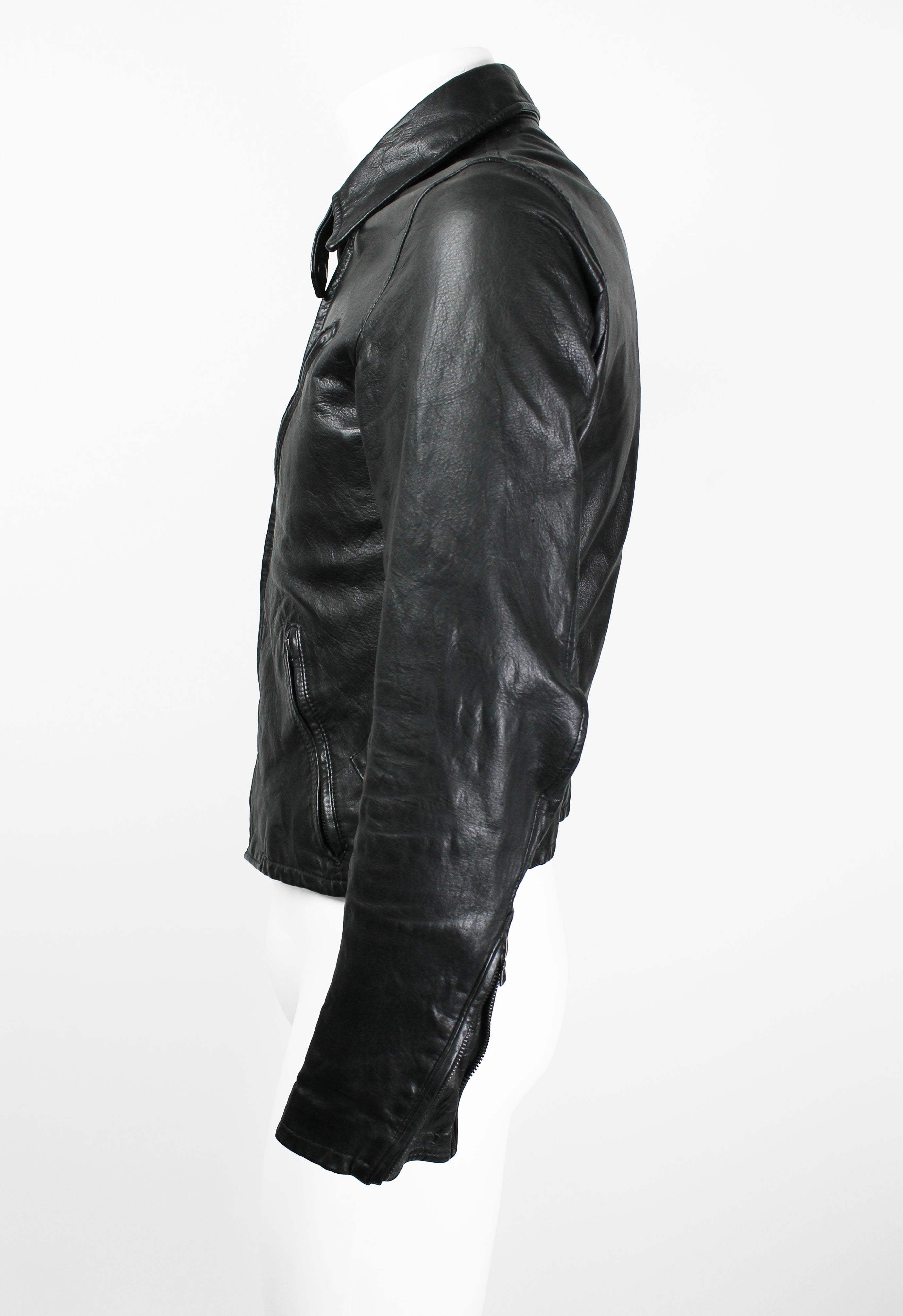 YOHJI YAMAMOTO Y'S FW 2008 LEATHER RIDERS JACKET