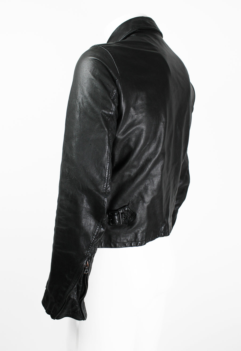 YOHJI YAMAMOTO Y'S FW 2008 LEATHER RIDERS JACKET