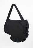 YOHJI YAMAMOTO Y'S FRILL SHOULDER BAG