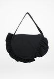 YOHJI YAMAMOTO Y'S FRILL SHOULDER BAG