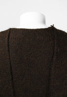 YOHJI YAMAMOTO Y'S 1990'S HAND KNIT HEAVY CROPPED JUMPER