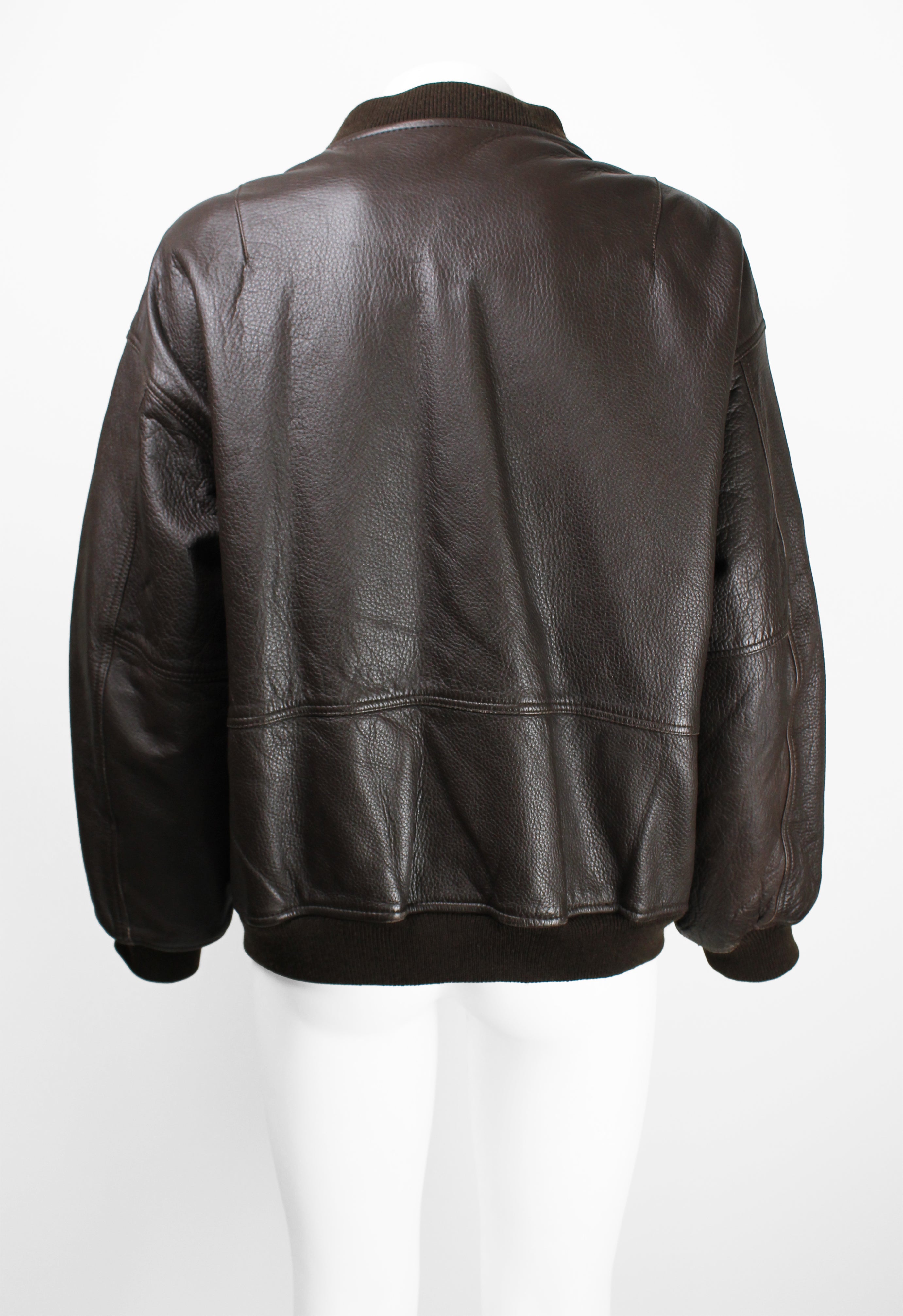 YOHJI YAMAMOTO Y'S 1980'S LEATHER BOMBER JACKET