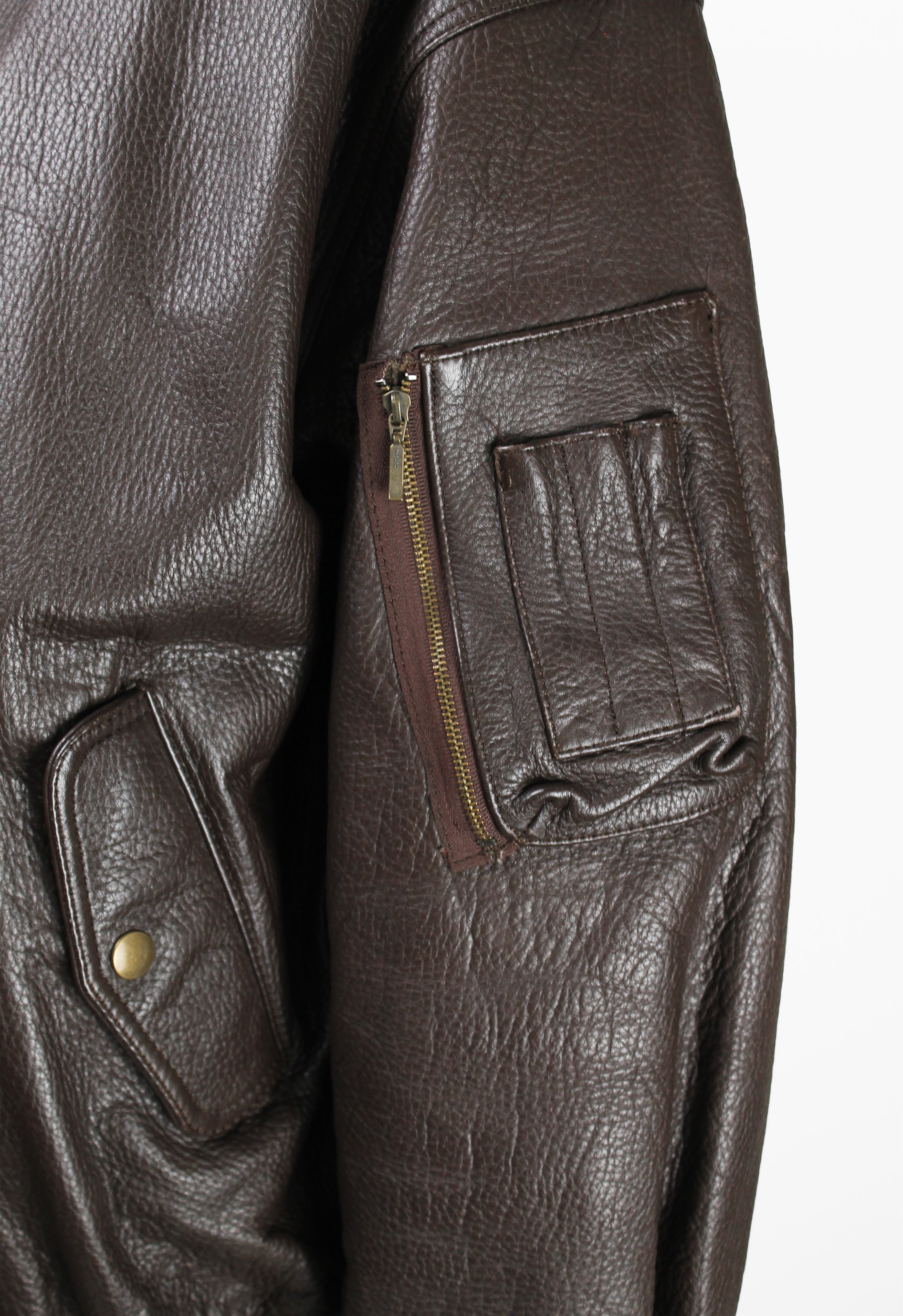 YOHJI YAMAMOTO Y'S 1980'S LEATHER BOMBER JACKET