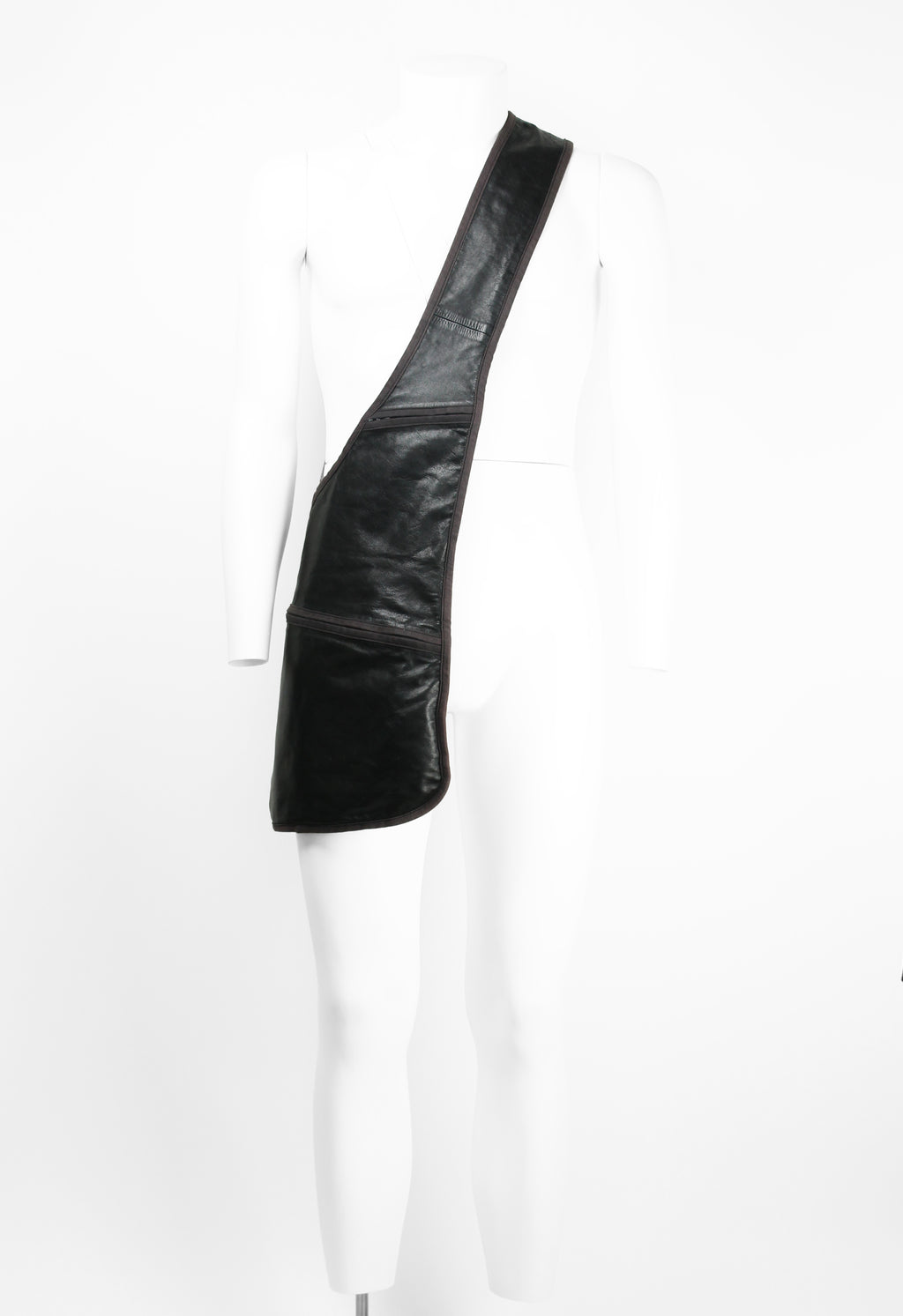 YOHJI YAMAMOTO Y'S LEATHER SLING BAG