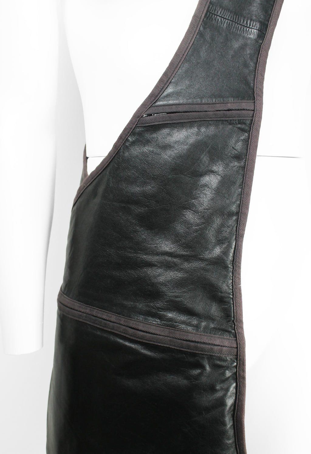 YOHJI YAMAMOTO Y'S LEATHER SLING BAG