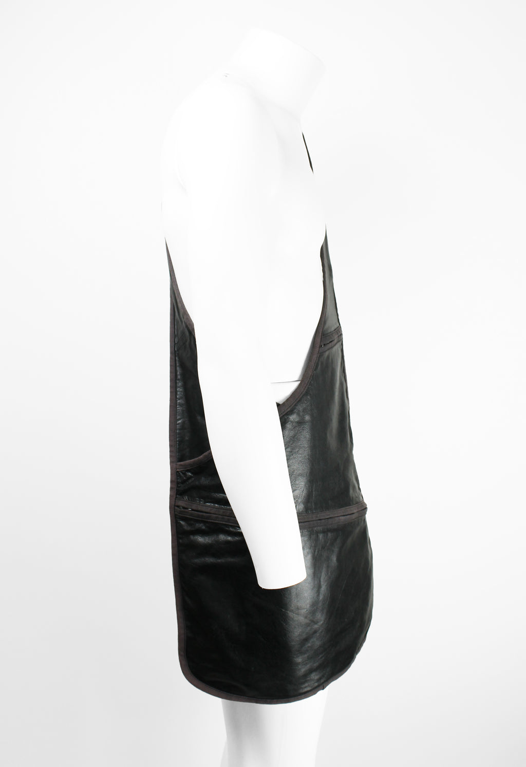 YOHJI YAMAMOTO Y'S LEATHER SLING BAG