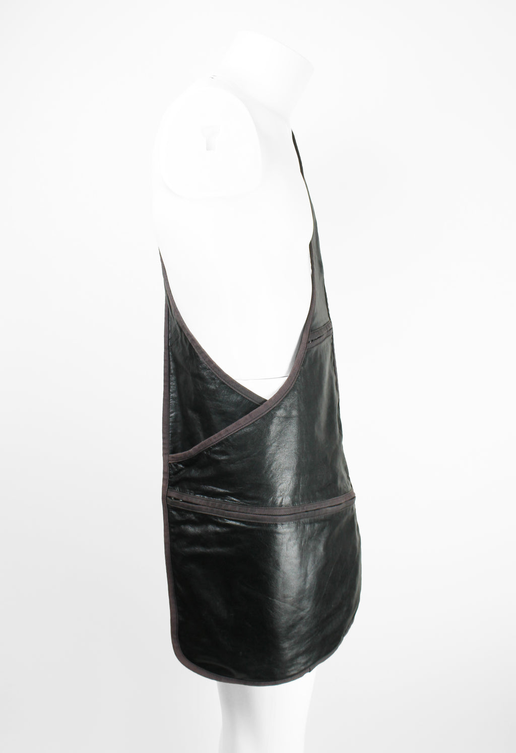 YOHJI YAMAMOTO Y'S LEATHER SLING BAG