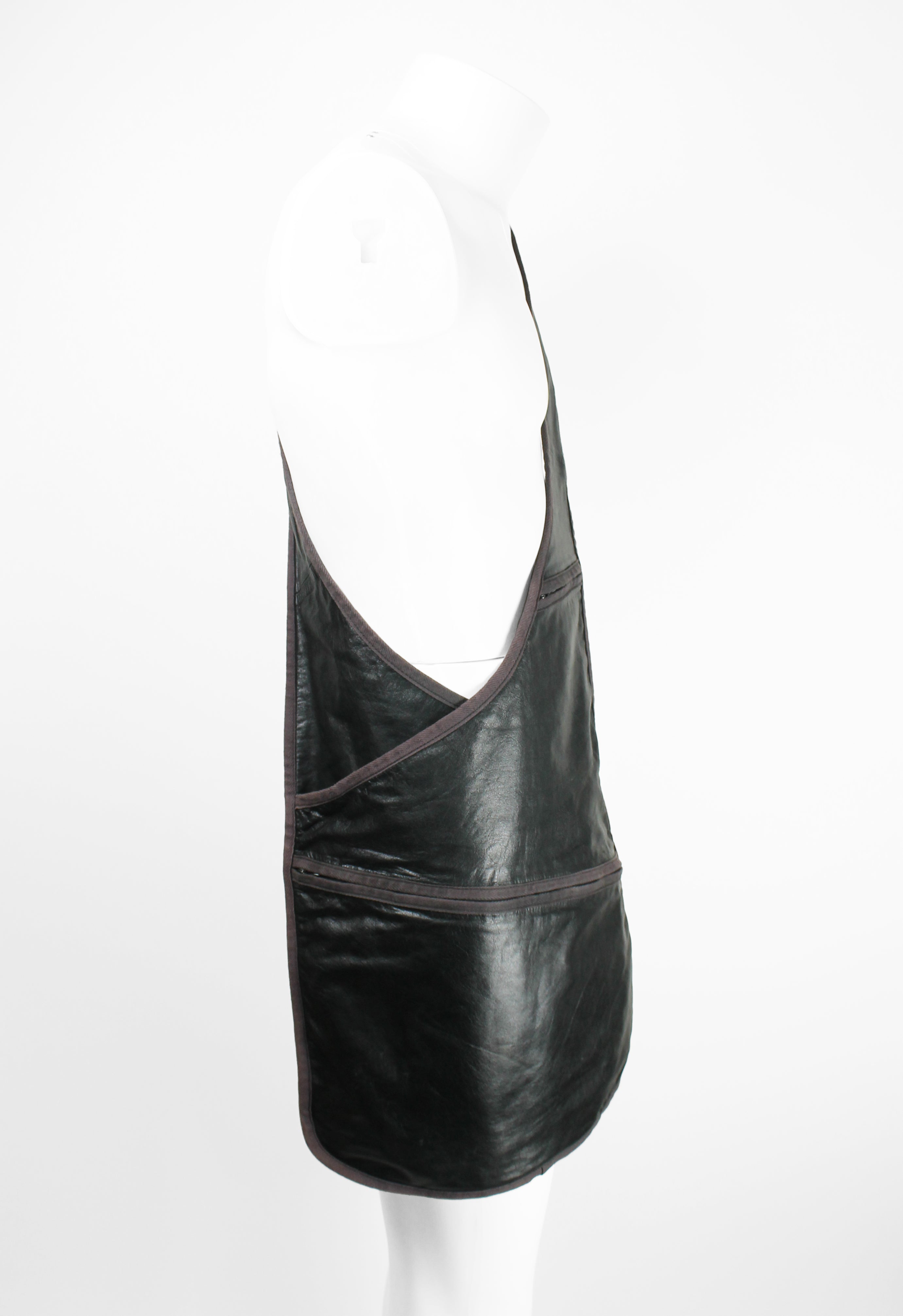 YOHJI YAMAMOTO Y'S LEATHER SLING BAG