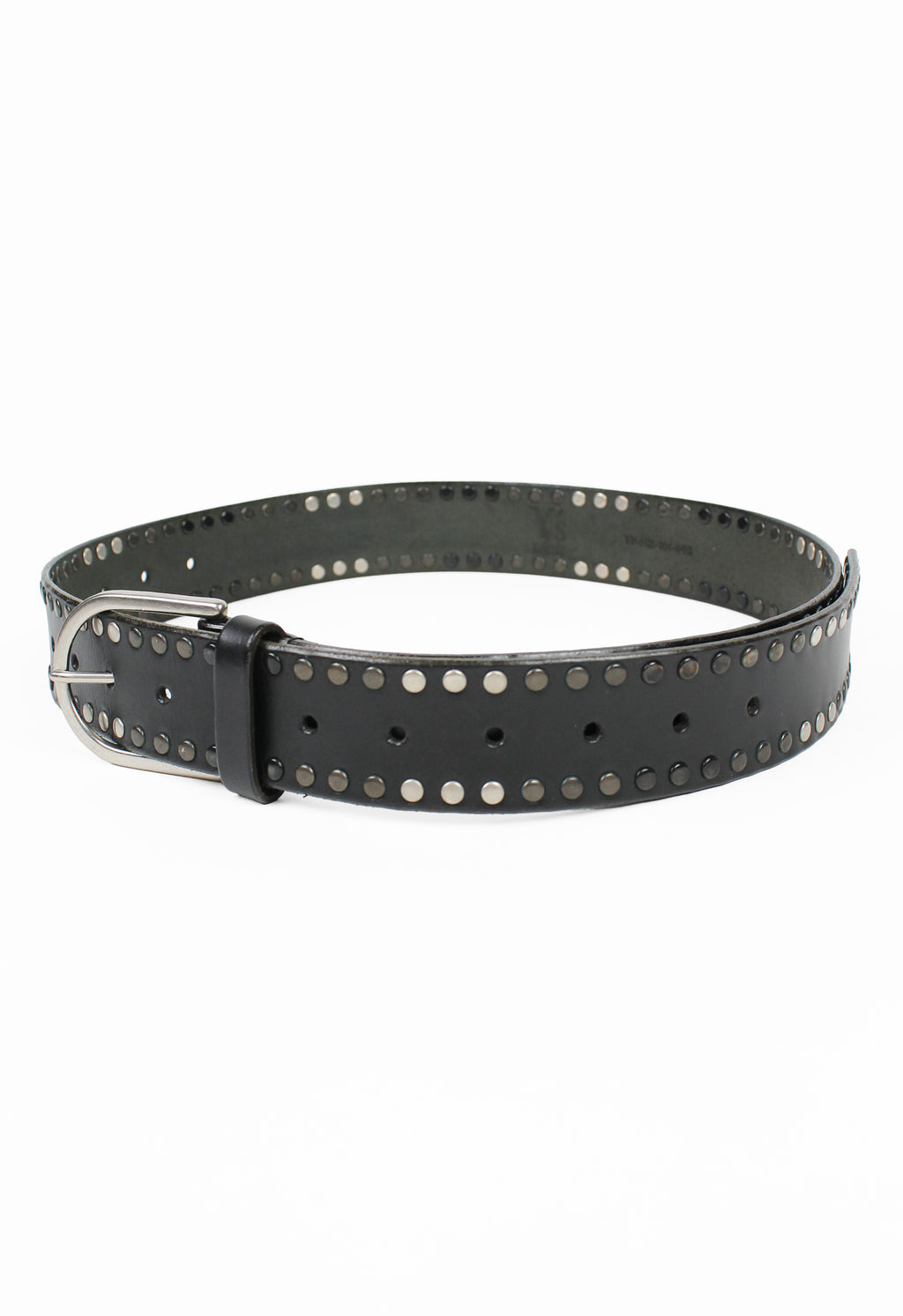 YOHJI YAMAMOTO Y'S LEATHER STUDDED BELT