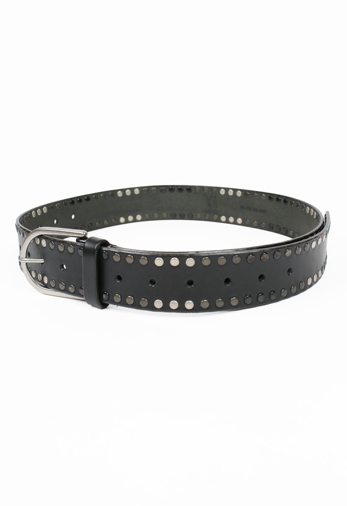 YOHJI YAMAMOTO Y'S LEATHER STUDDED BELT