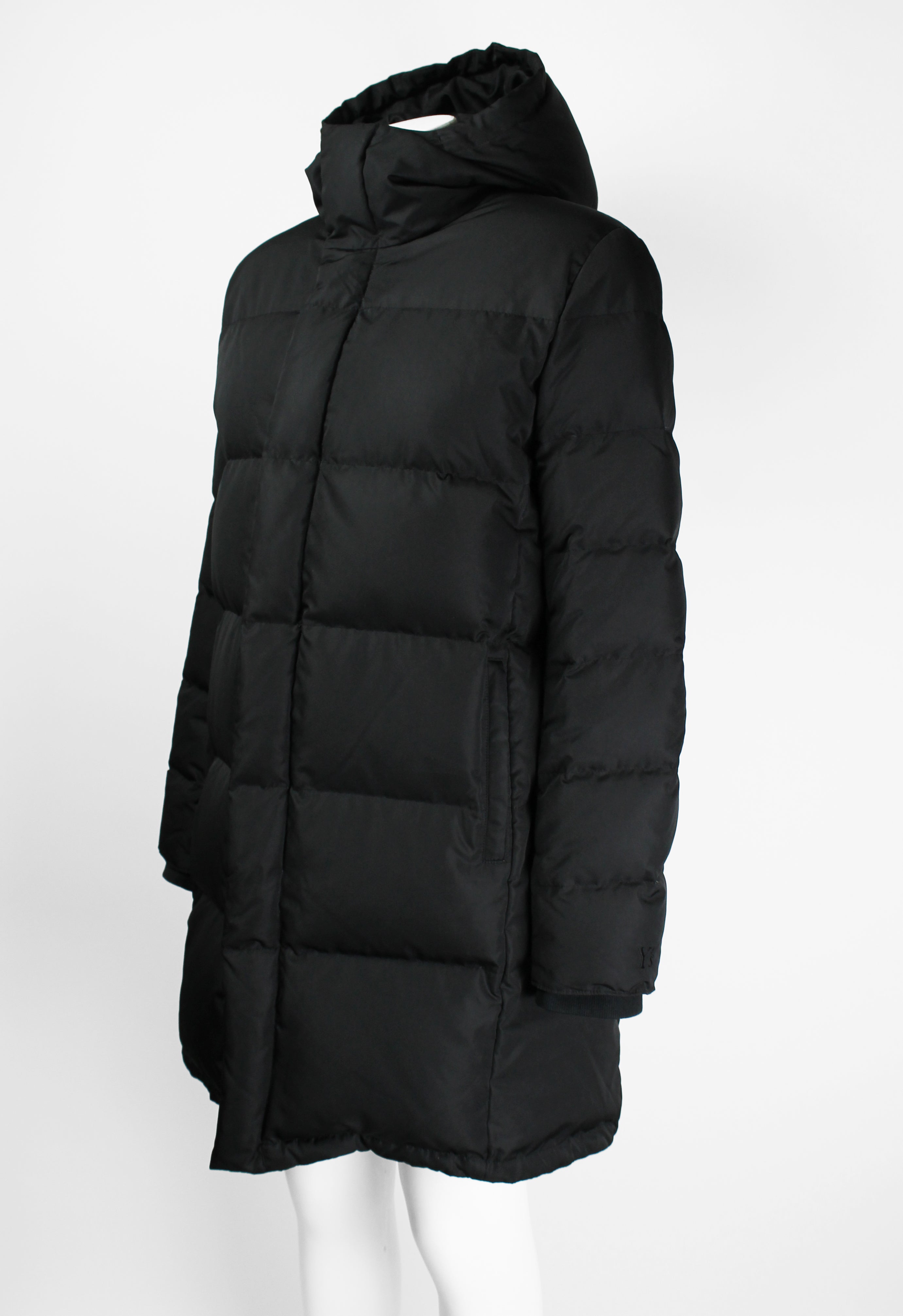 YOHJI YAMAMOTO Y'S HOODED DOWN COAT
