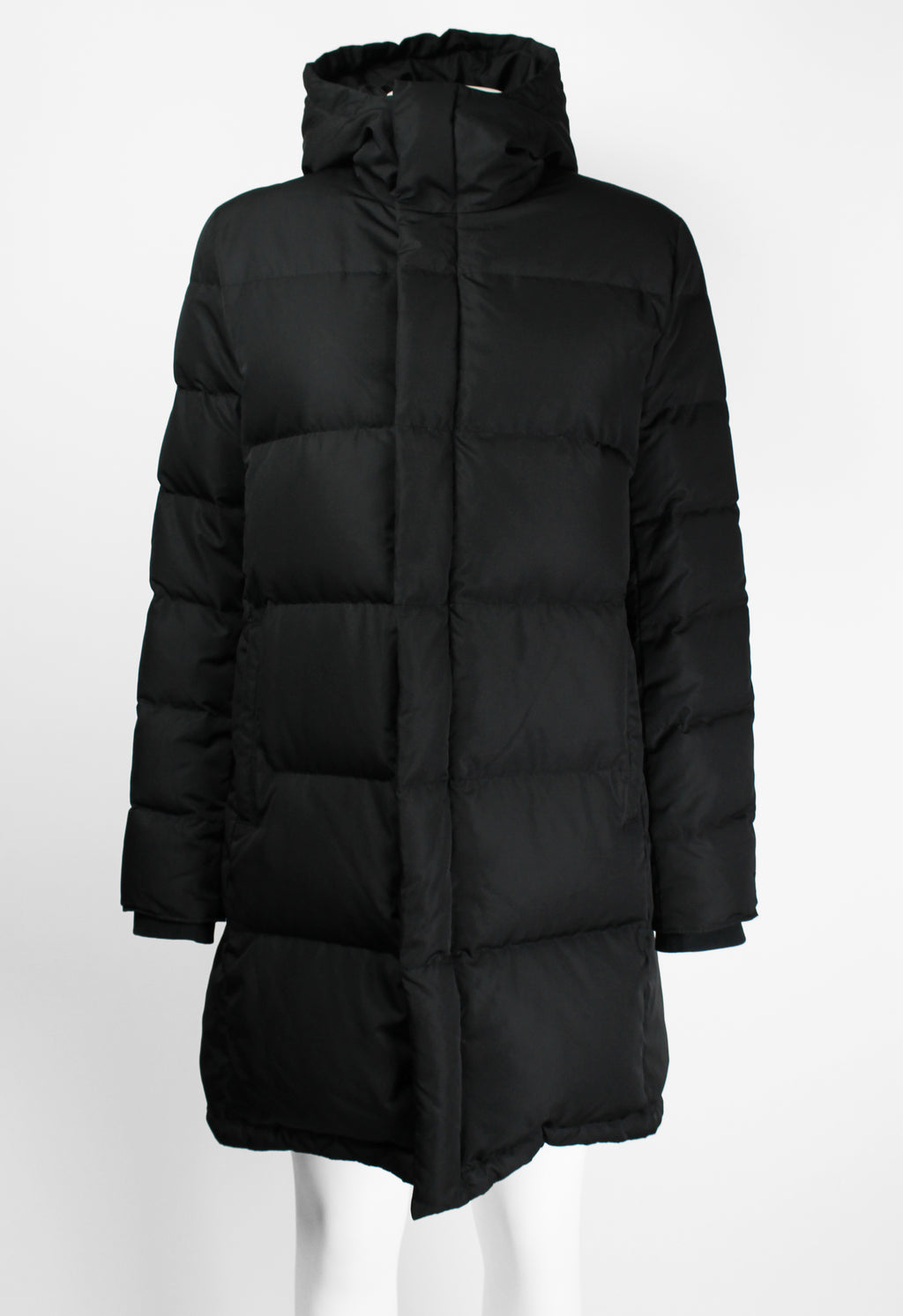 YOHJI YAMAMOTO Y'S HOODED DOWN COAT