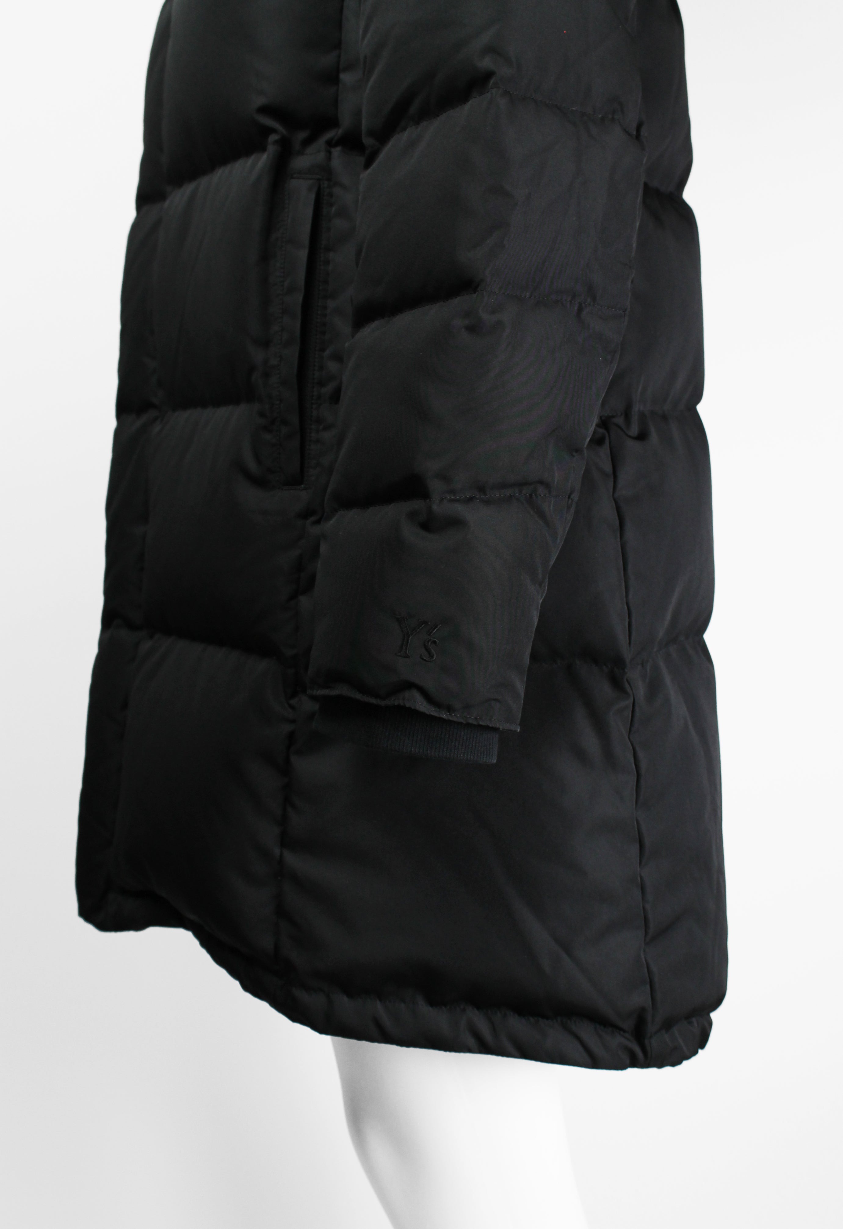 YOHJI YAMAMOTO Y'S HOODED DOWN COAT