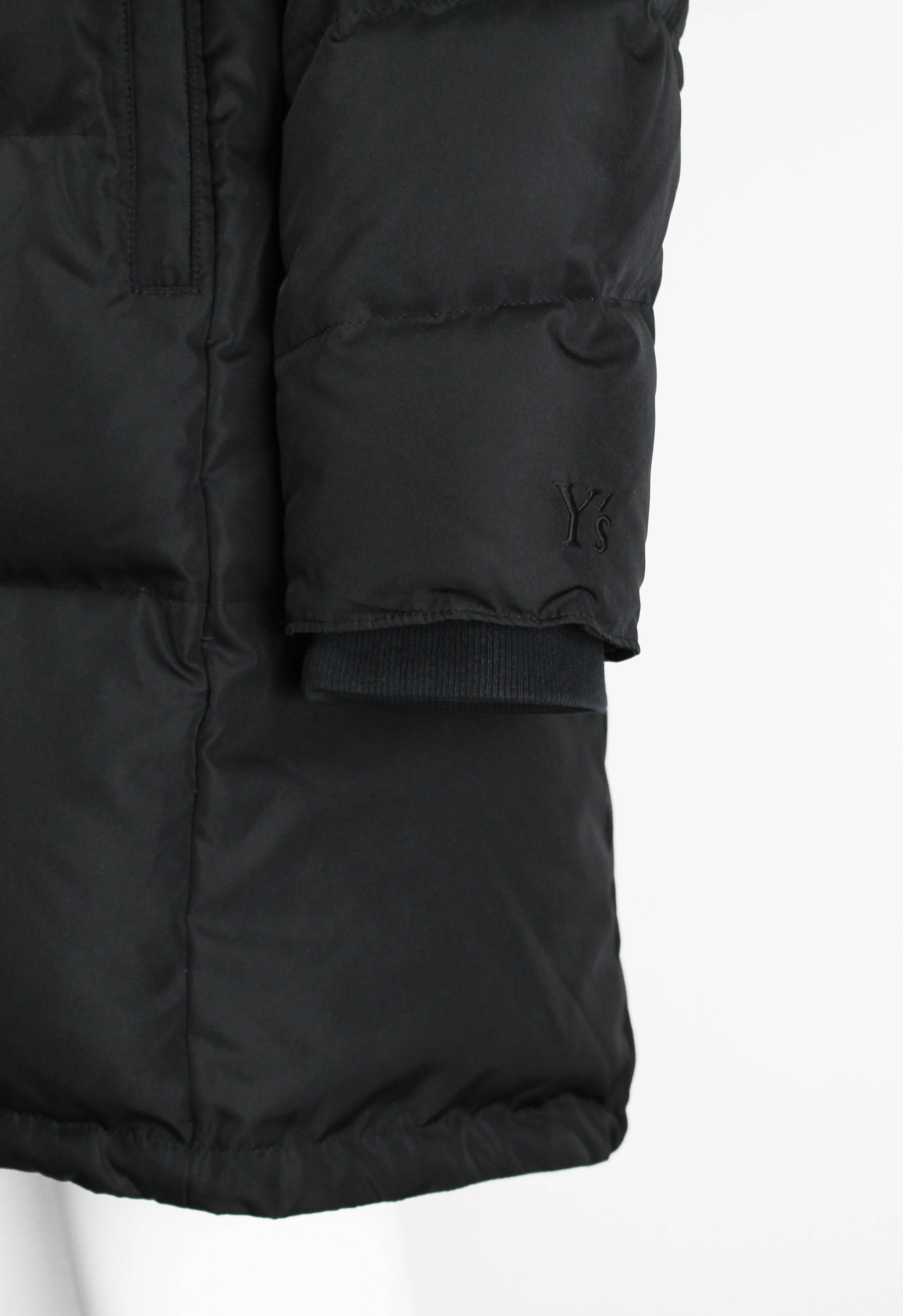 YOHJI YAMAMOTO Y'S HOODED DOWN COAT