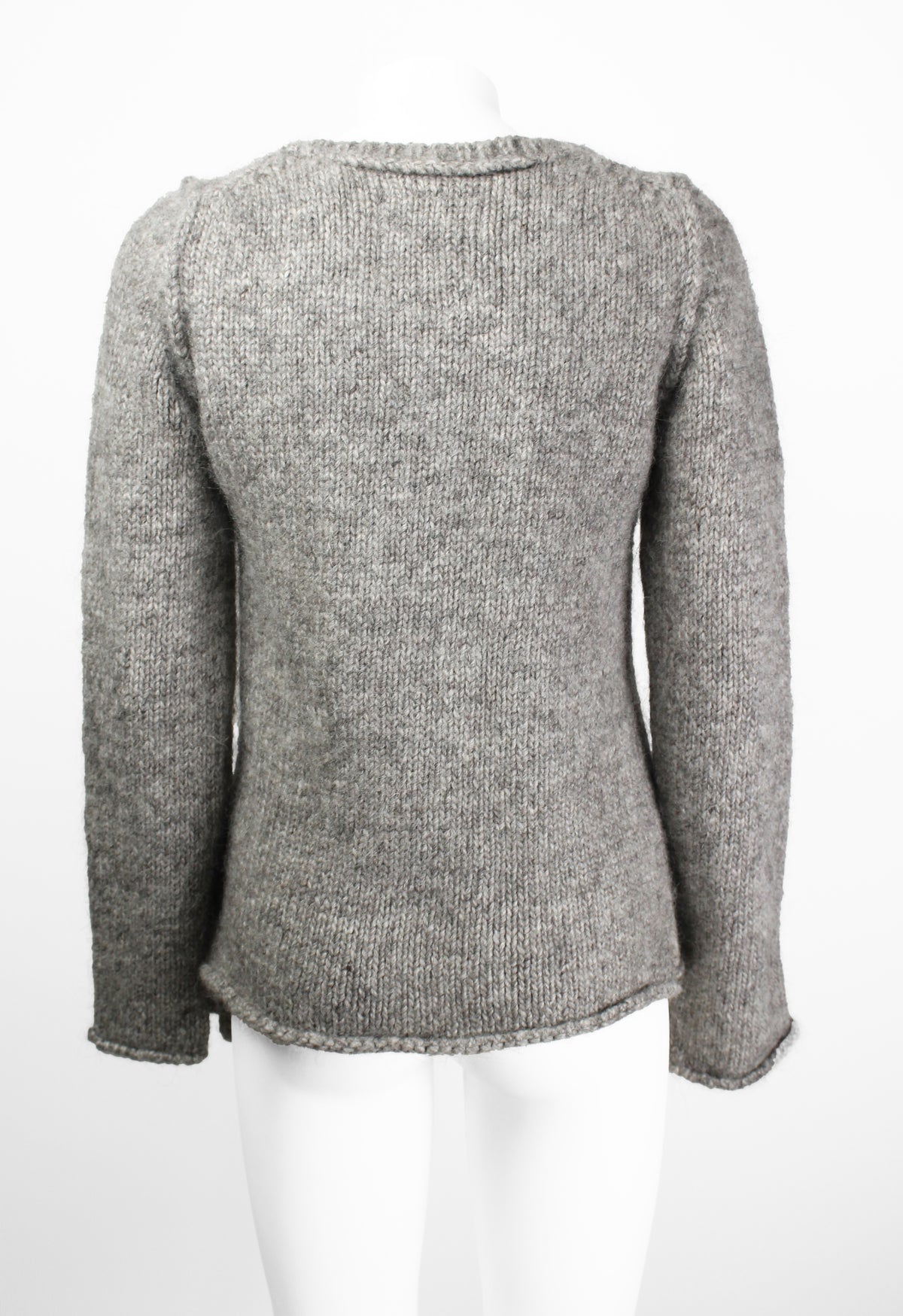 YOHJI YAMAMOTO Y'S ROLLED KNIT JUMPER