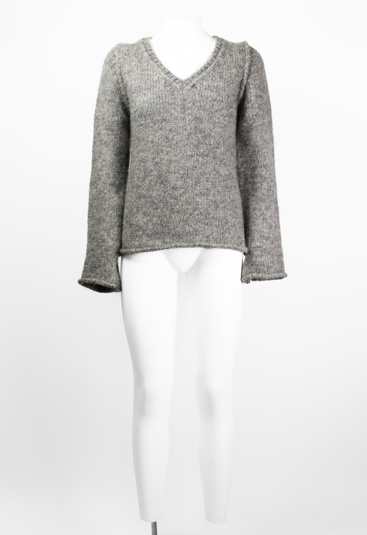 YOHJI YAMAMOTO Y'S ROLLED KNIT JUMPER