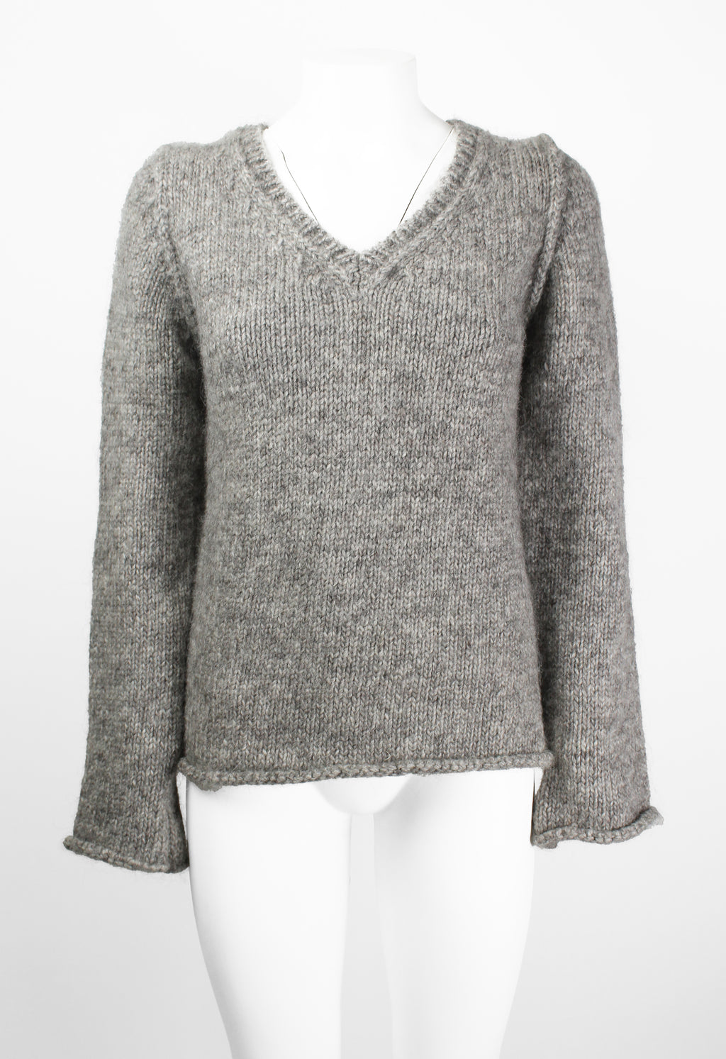 YOHJI YAMAMOTO Y'S ROLLED KNIT JUMPER