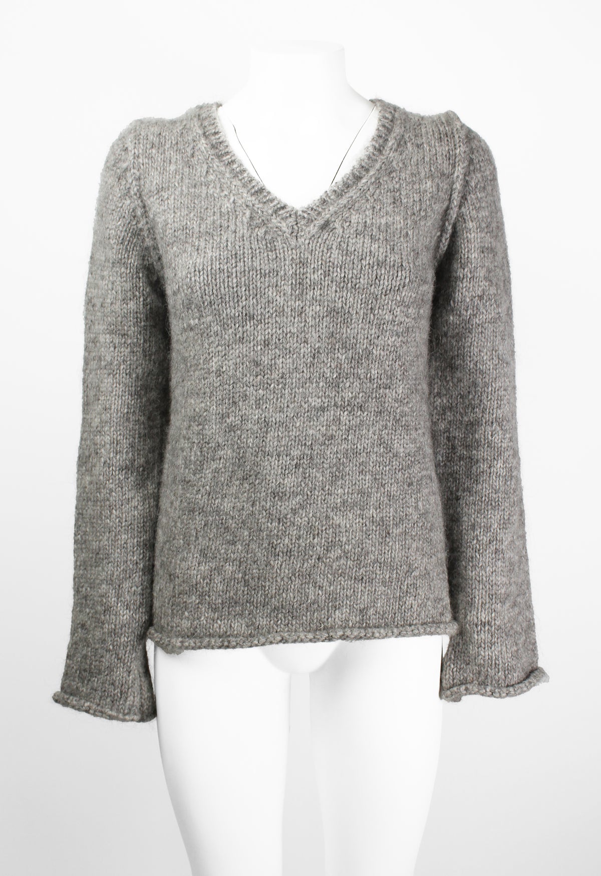 YOHJI YAMAMOTO Y'S ROLLED KNIT JUMPER