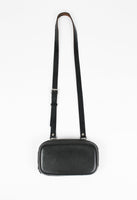 YOHJI YAMAMOTO Y'S STRUCTURED LEATHER CROSSBODY BAG