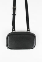 YOHJI YAMAMOTO Y'S STRUCTURED LEATHER CROSSBODY BAG