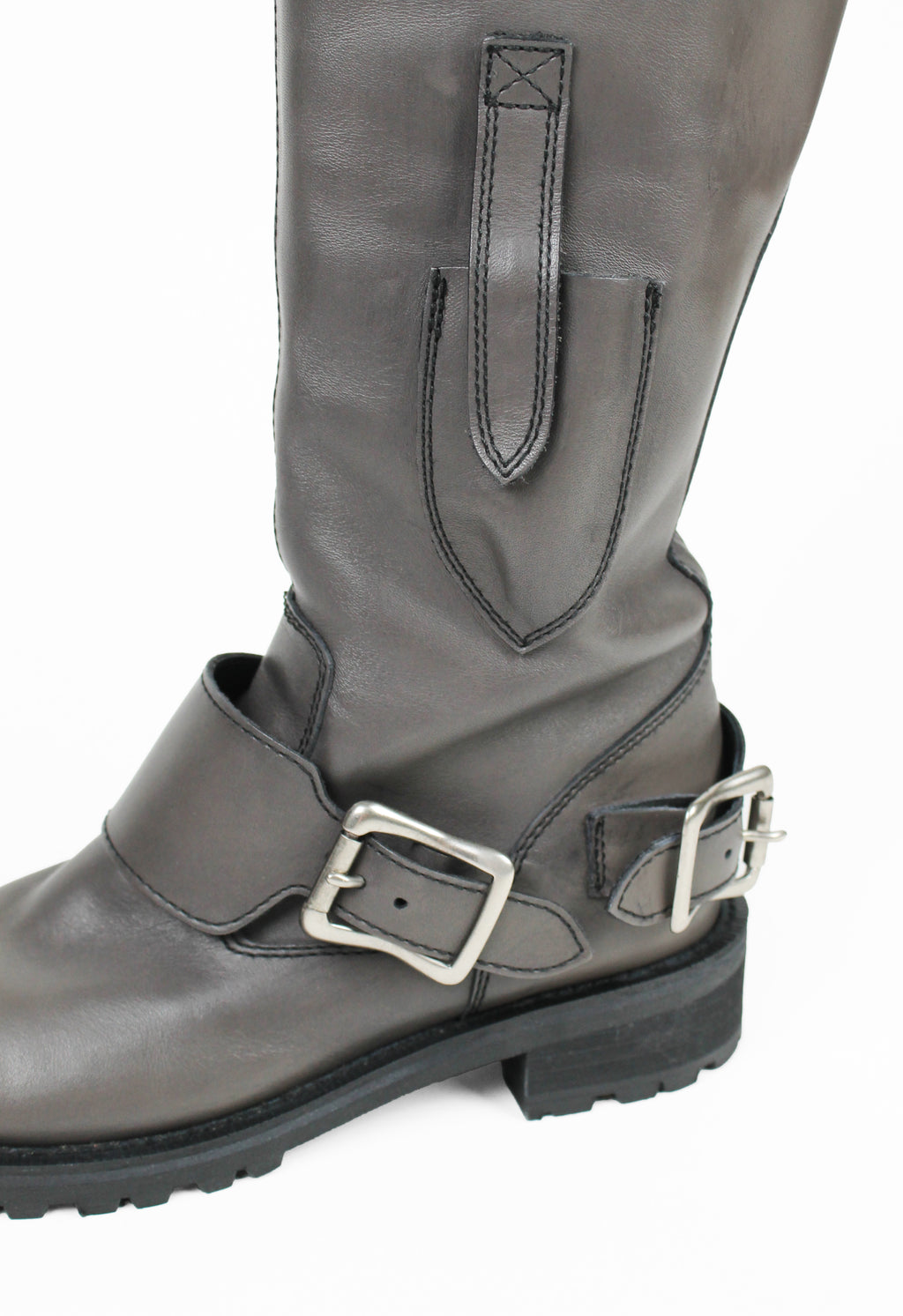 YOHJI YAMAMOTO Y'S TALL MULTI-BUCKLE BOOTS