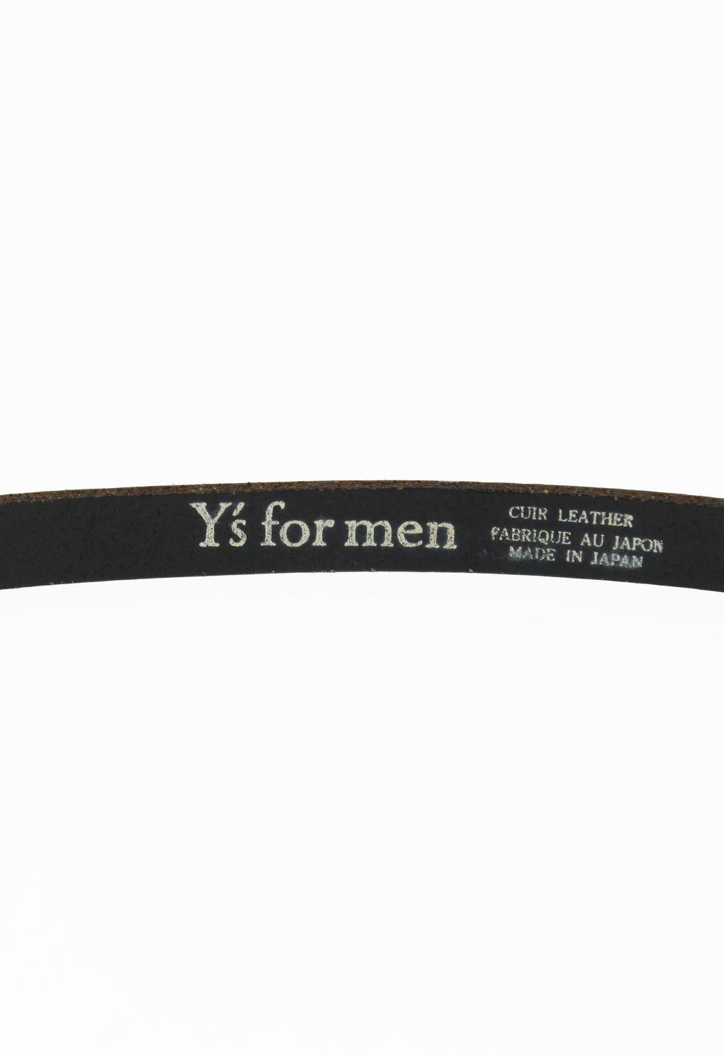YOHJI YAMAMOTO Y'S DOUBLE BUCKLE BELT