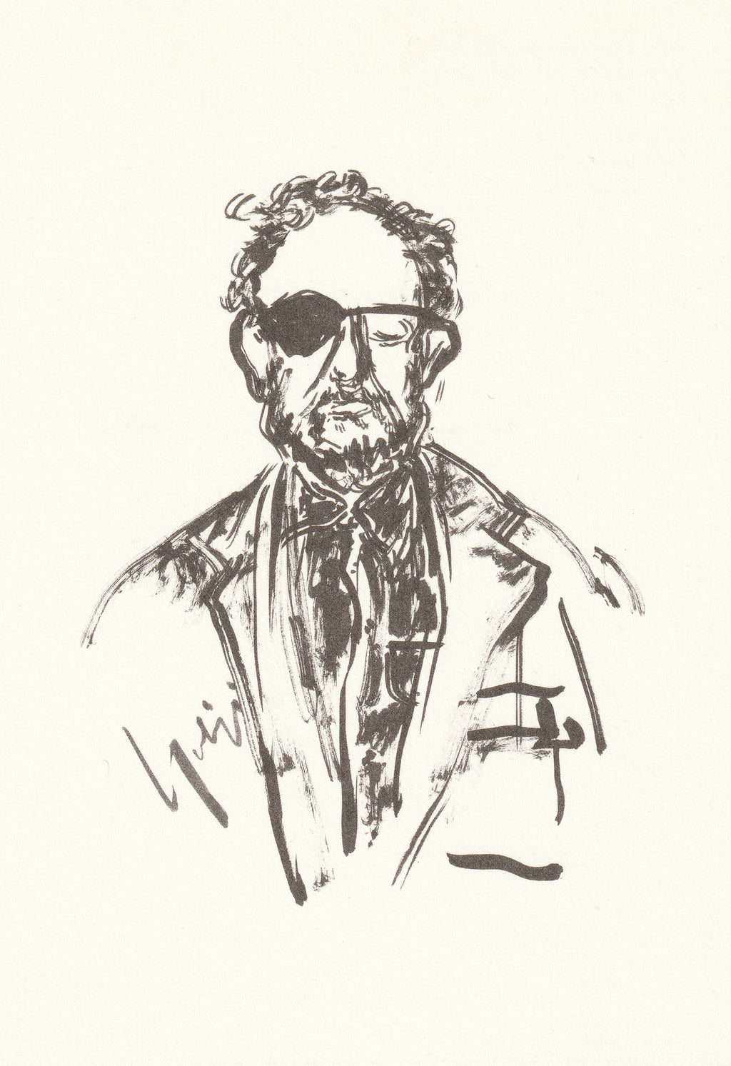 YOHJI YAMAMOTO FW 1992 LOOKBOOK ILLUSTRATIONS