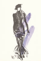 YOHJI YAMAMOTO FW 1992 LOOKBOOK ILLUSTRATIONS