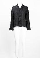 YOHJI YAMAMOTO Y'S CHECK SEERSUCKER SHIRT