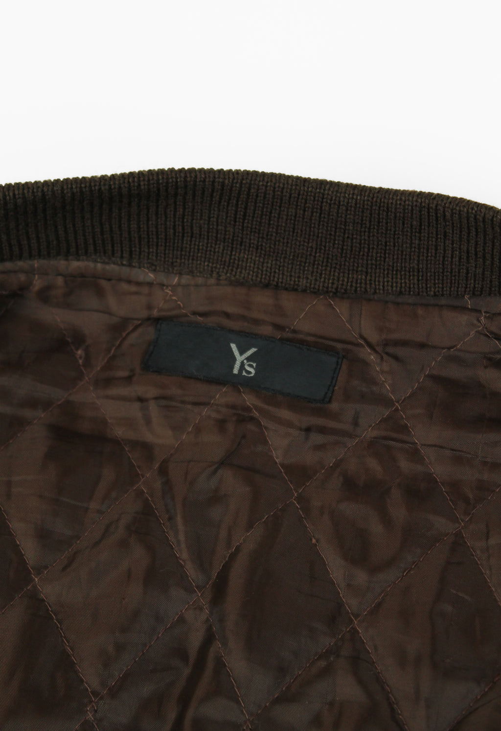 YOHJI YAMAMOTO Y'S 1980'S LEATHER BOMBER JACKET