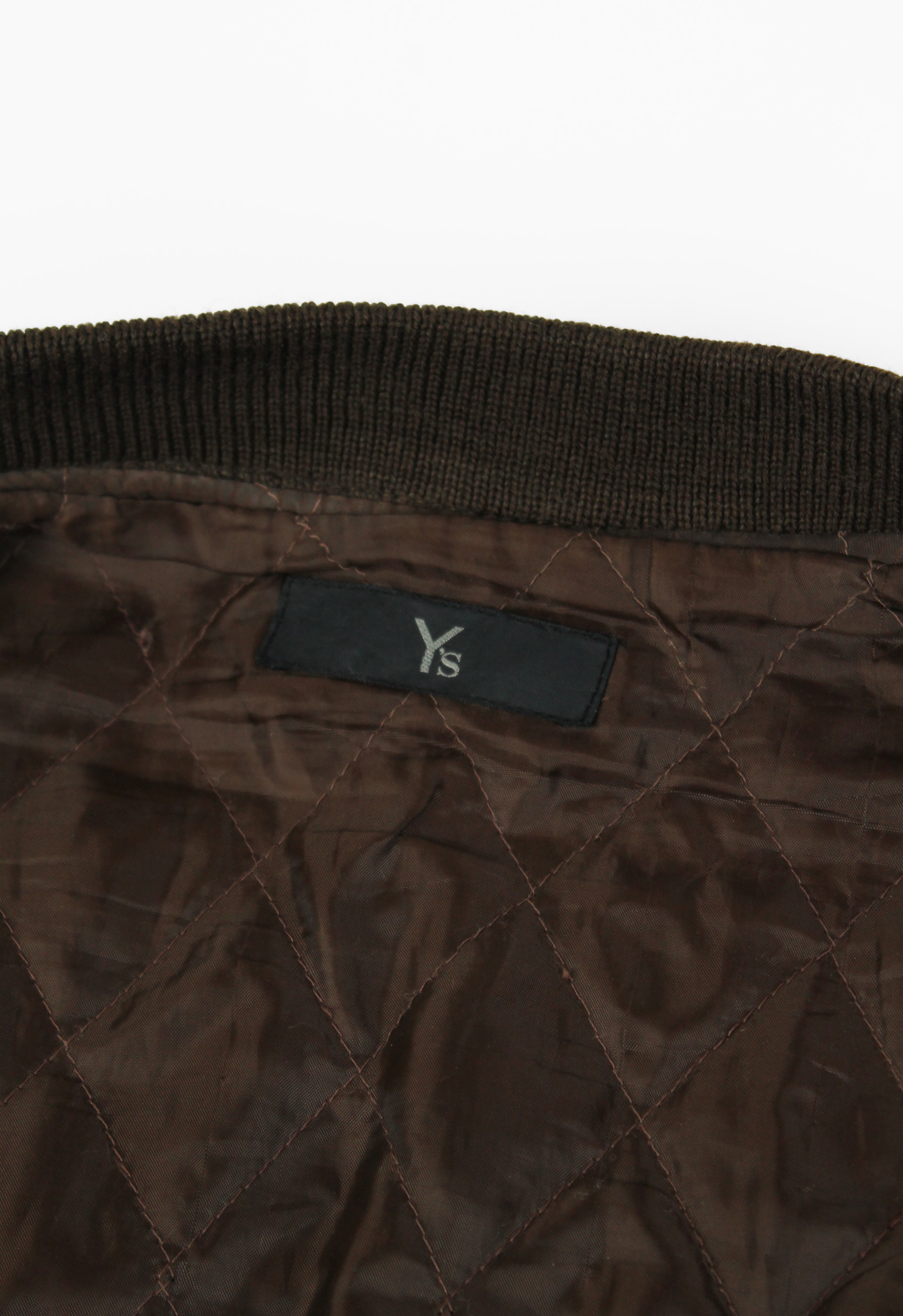 YOHJI YAMAMOTO Y'S 1980'S LEATHER BOMBER JACKET