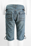 JUNYA WATANABE MAN SS 2005 DENIM D-RING SHORTS