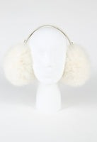 CELINE FW 2003 FUR EAR MUFFS