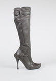 CELINE FW 2008 KNEE HIGH MULTI-STRAP HEELED BOOTS