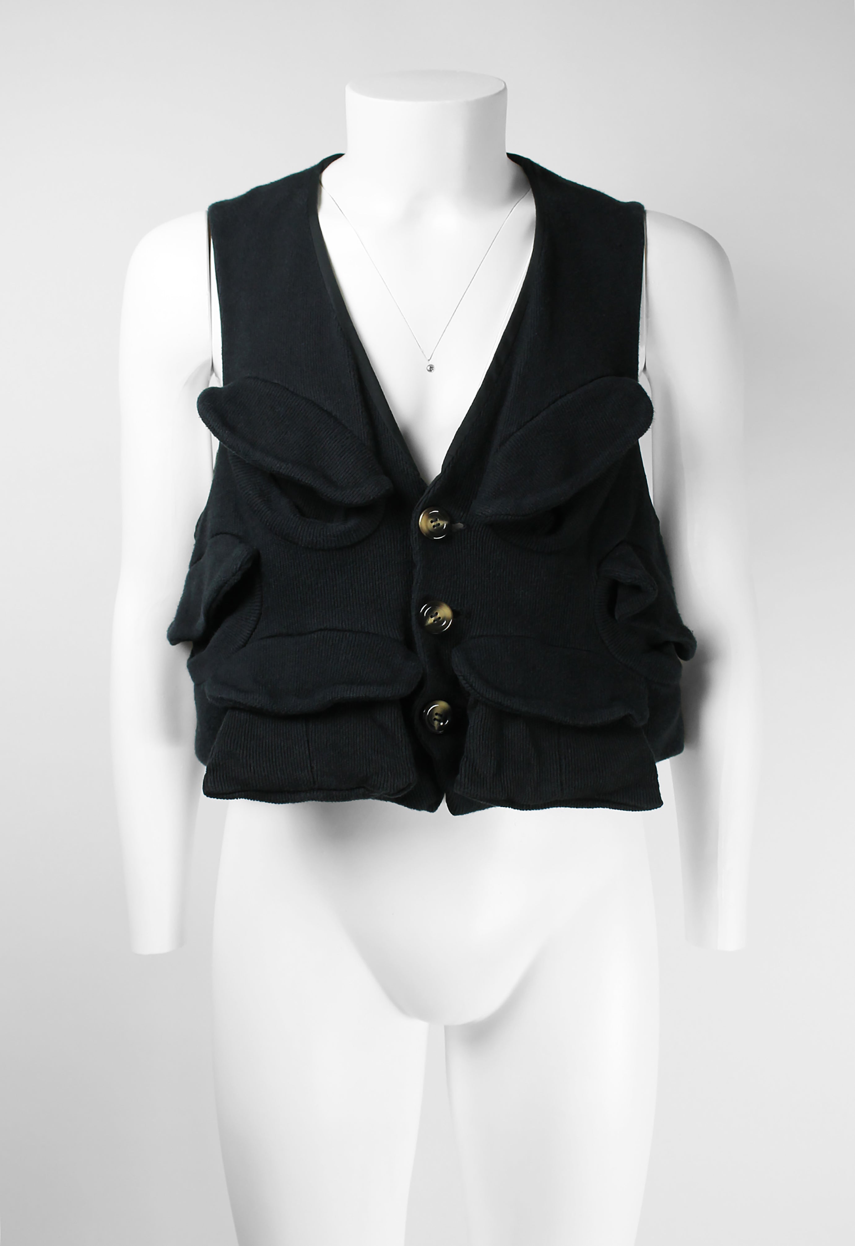CHRISTOPHER NEMETH 1990'S MULTI-POCKET WAISTCOAT