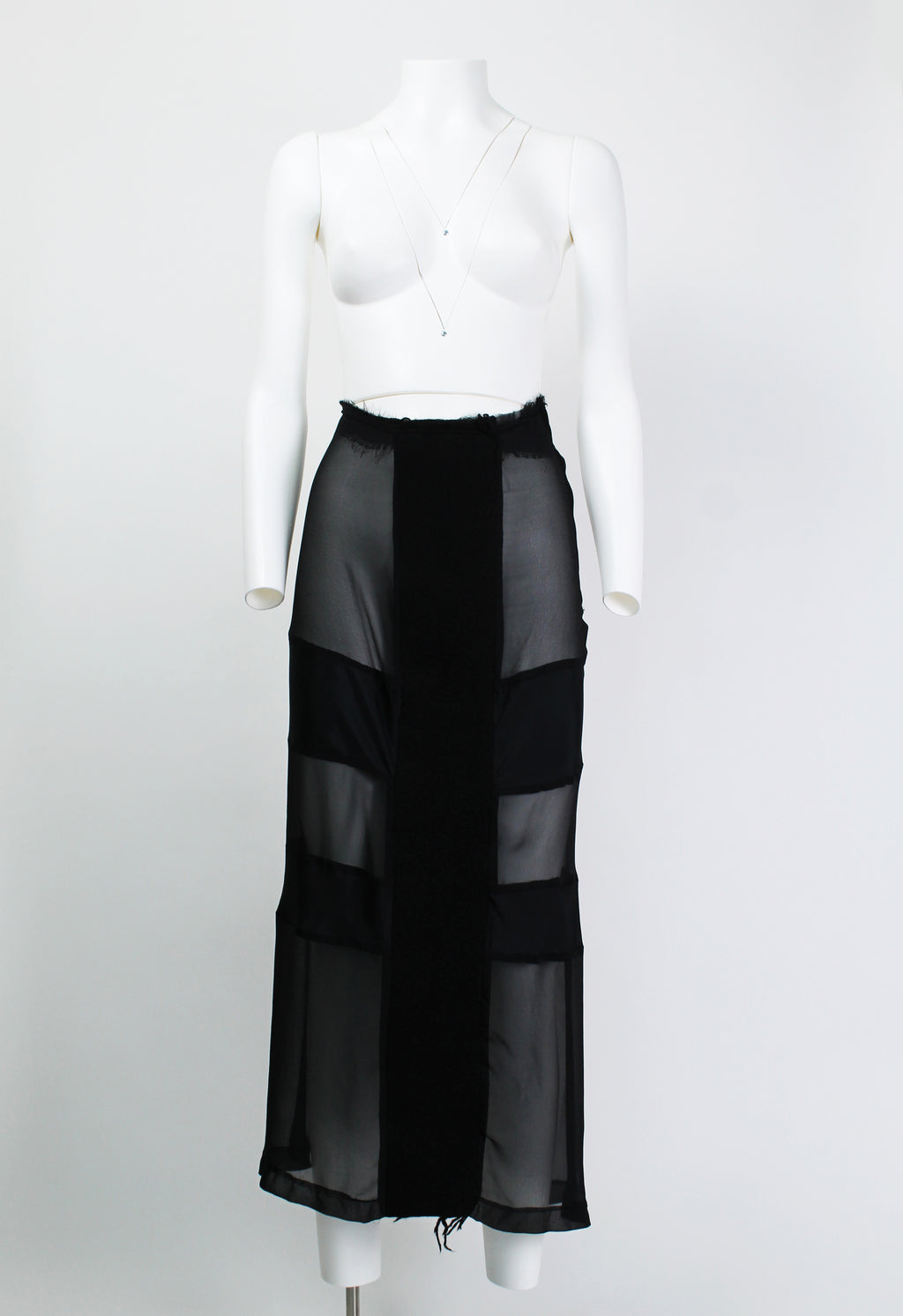 Comme Des Garçons FW 1993 sheer skirt