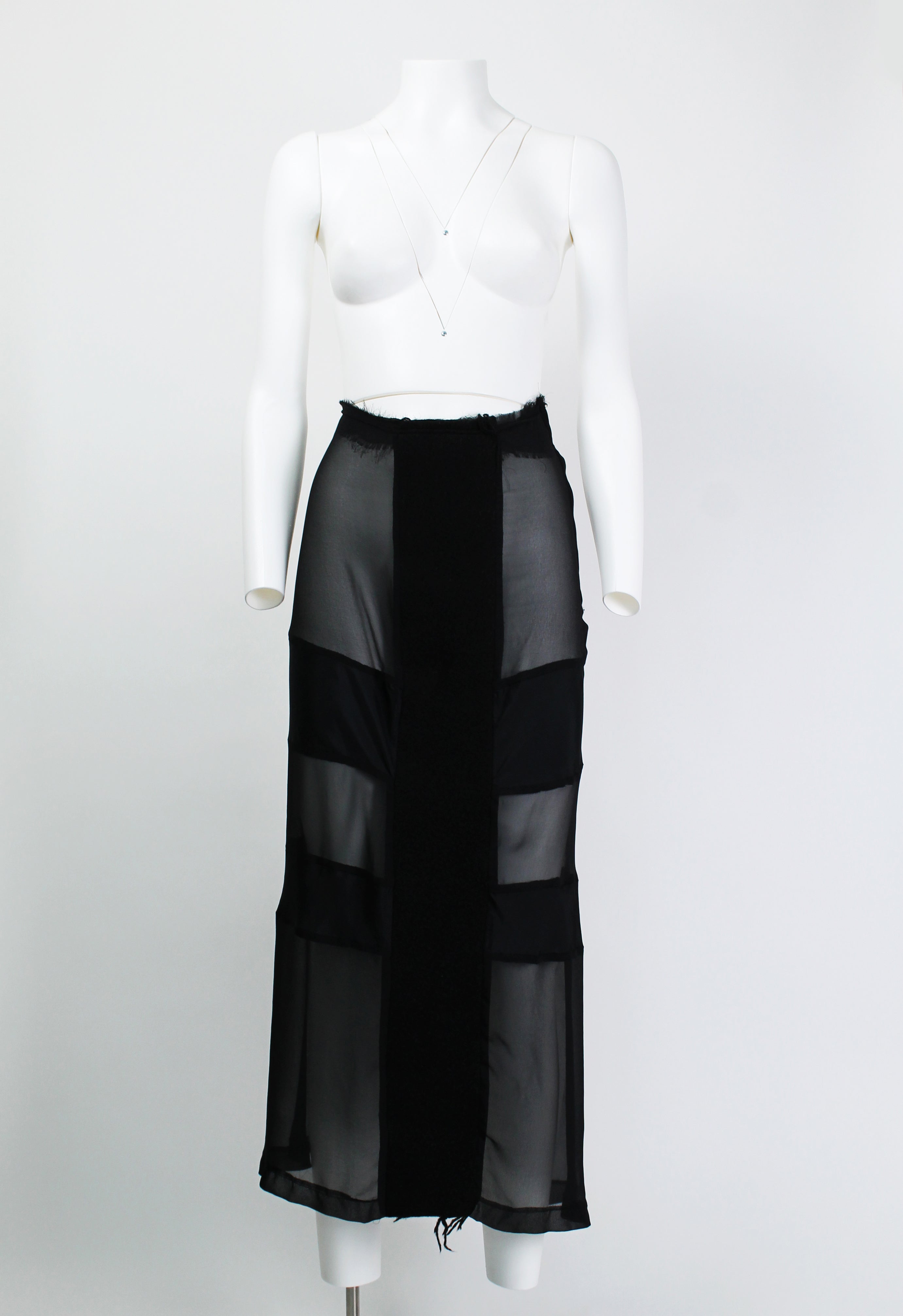 Comme Des Garçons FW 1993 sheer skirt
