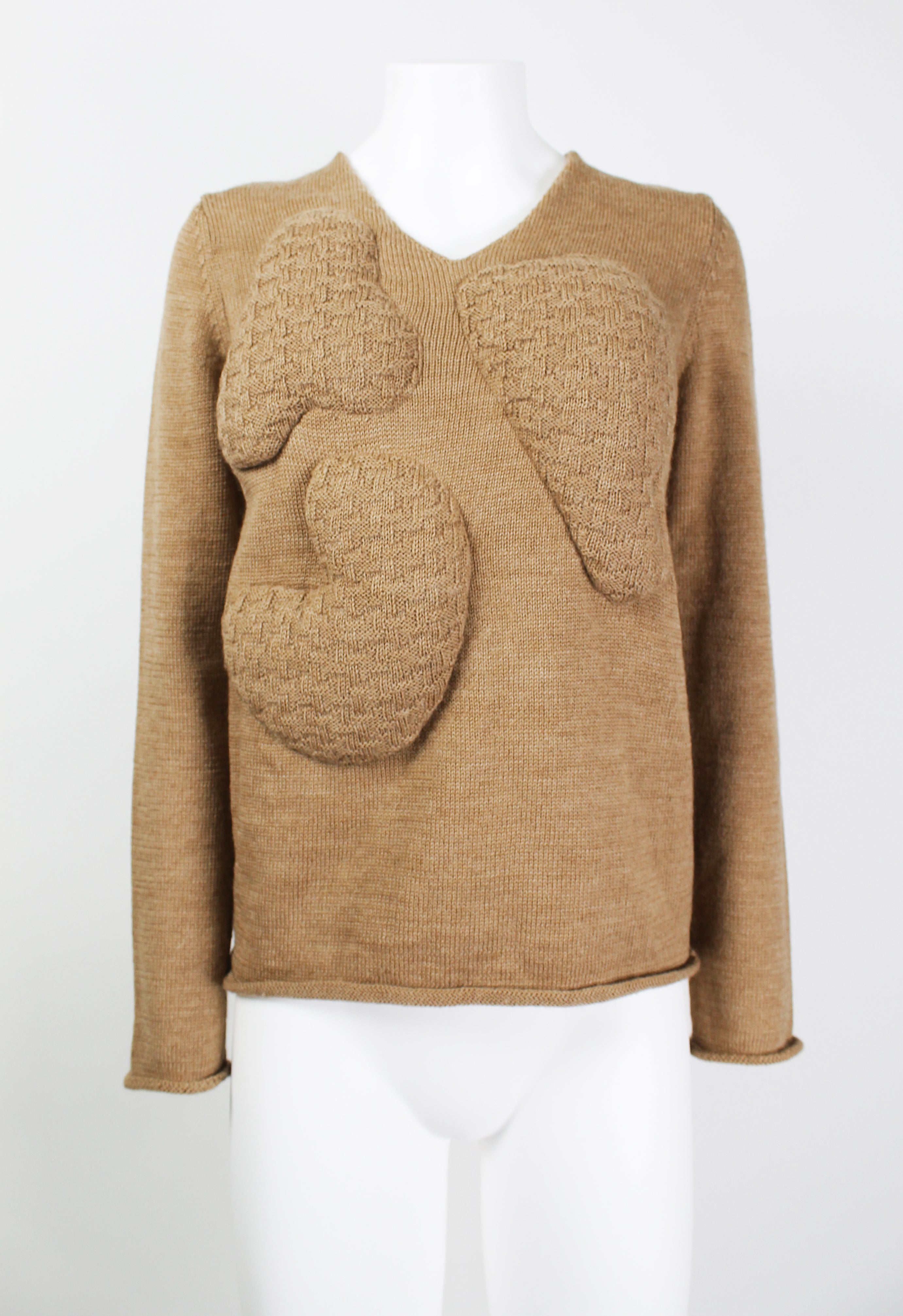 COMME DES GARCONS FW 2010 PADDED BUMPS JUMPER