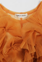 COMME DES GARCONS FW 1990 SHEER FLOWER APPLIQUE TOP