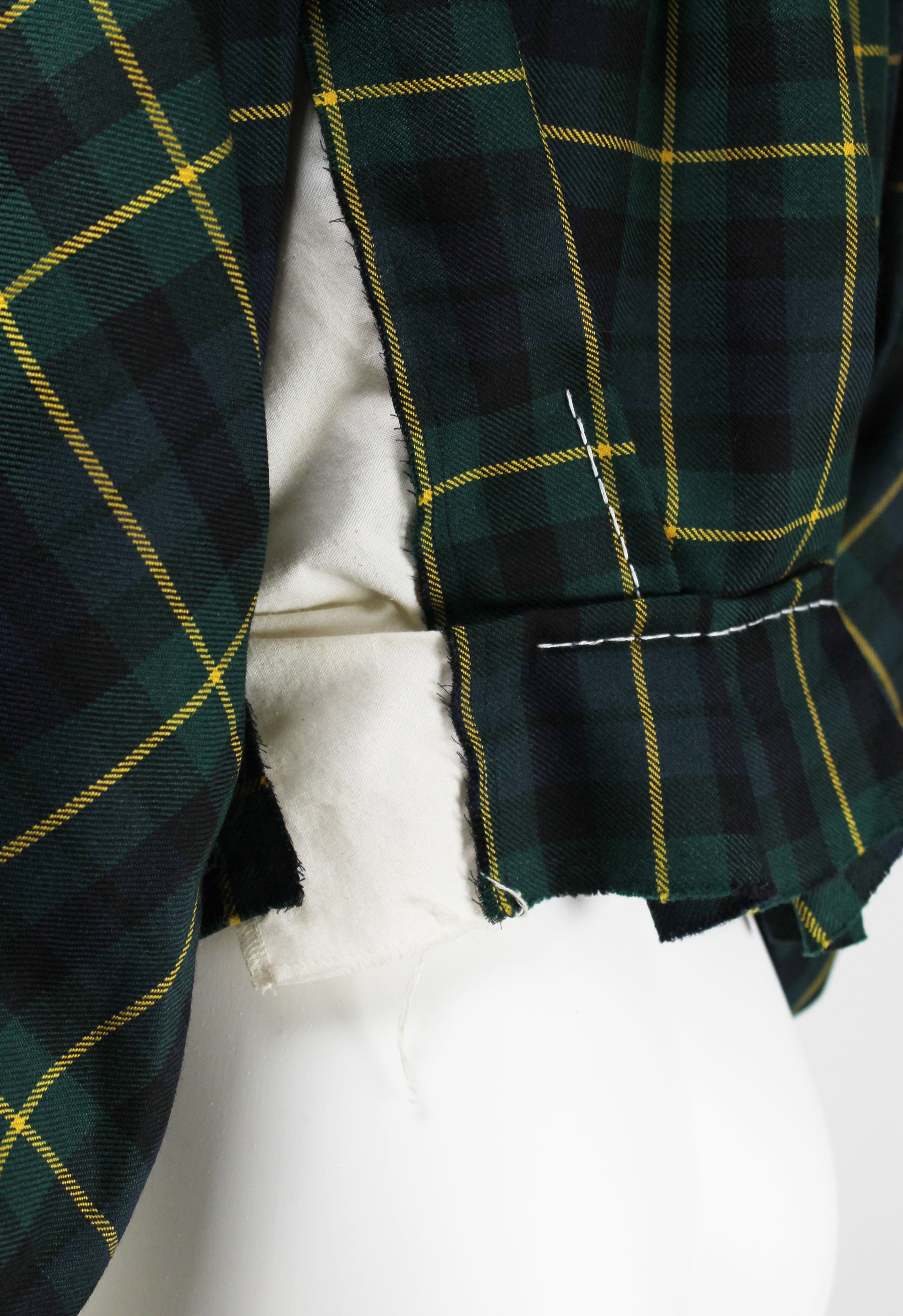 COMME DES GARCONS SS 2006 TARTAN JACKET