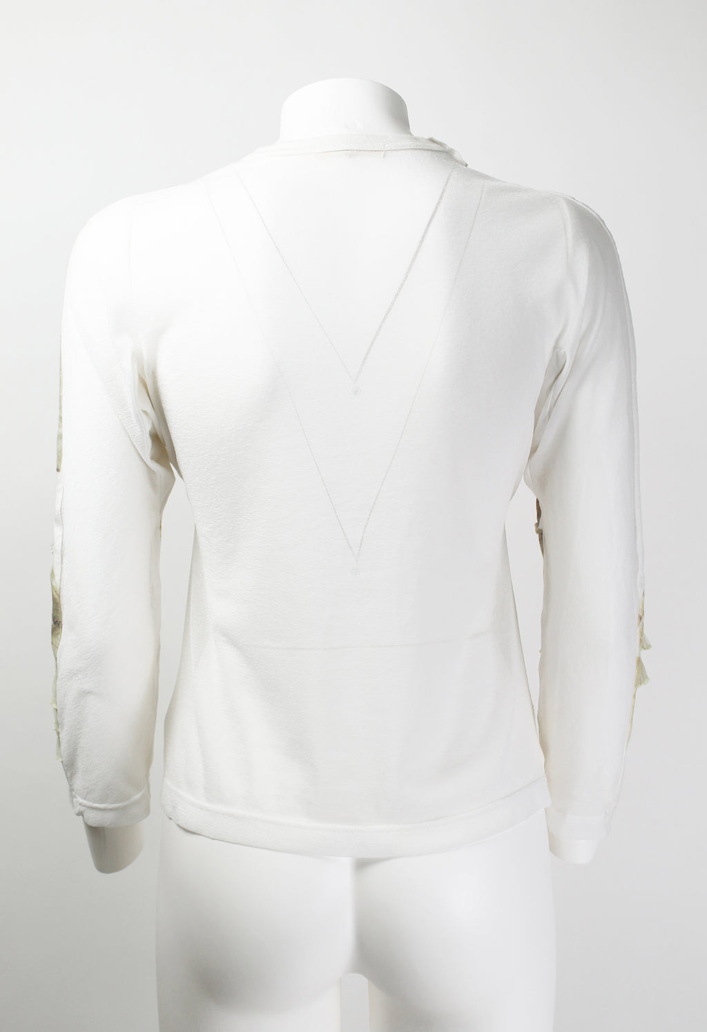COMME DES GARCONS FW 2005 TROMPE L'OEIL BROKEN BRIDE TOP