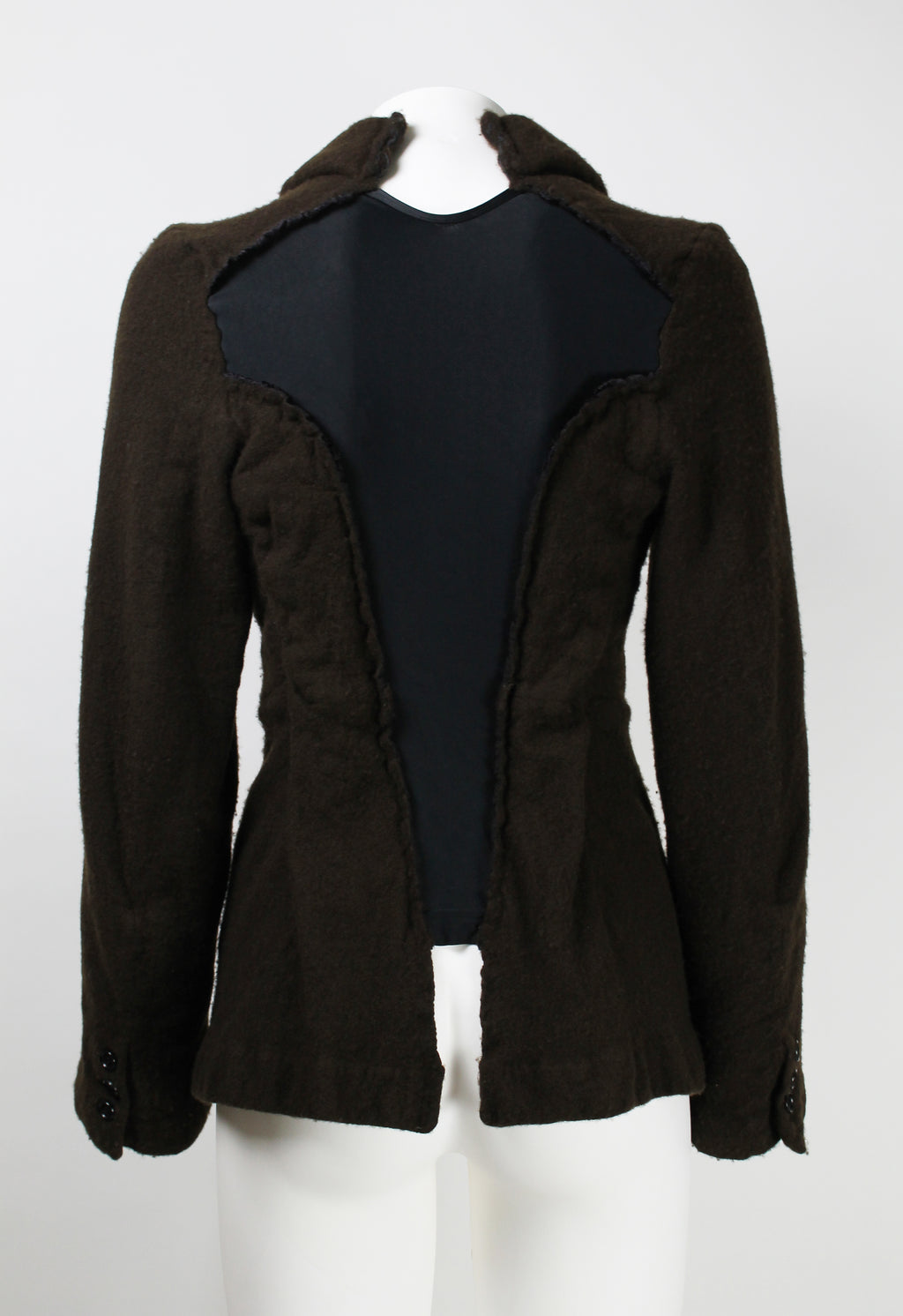 Comme des Garcons FW 2007 wool reconstructed jacket