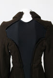 Comme des Garcons FW 2007 wool reconstructed jacket