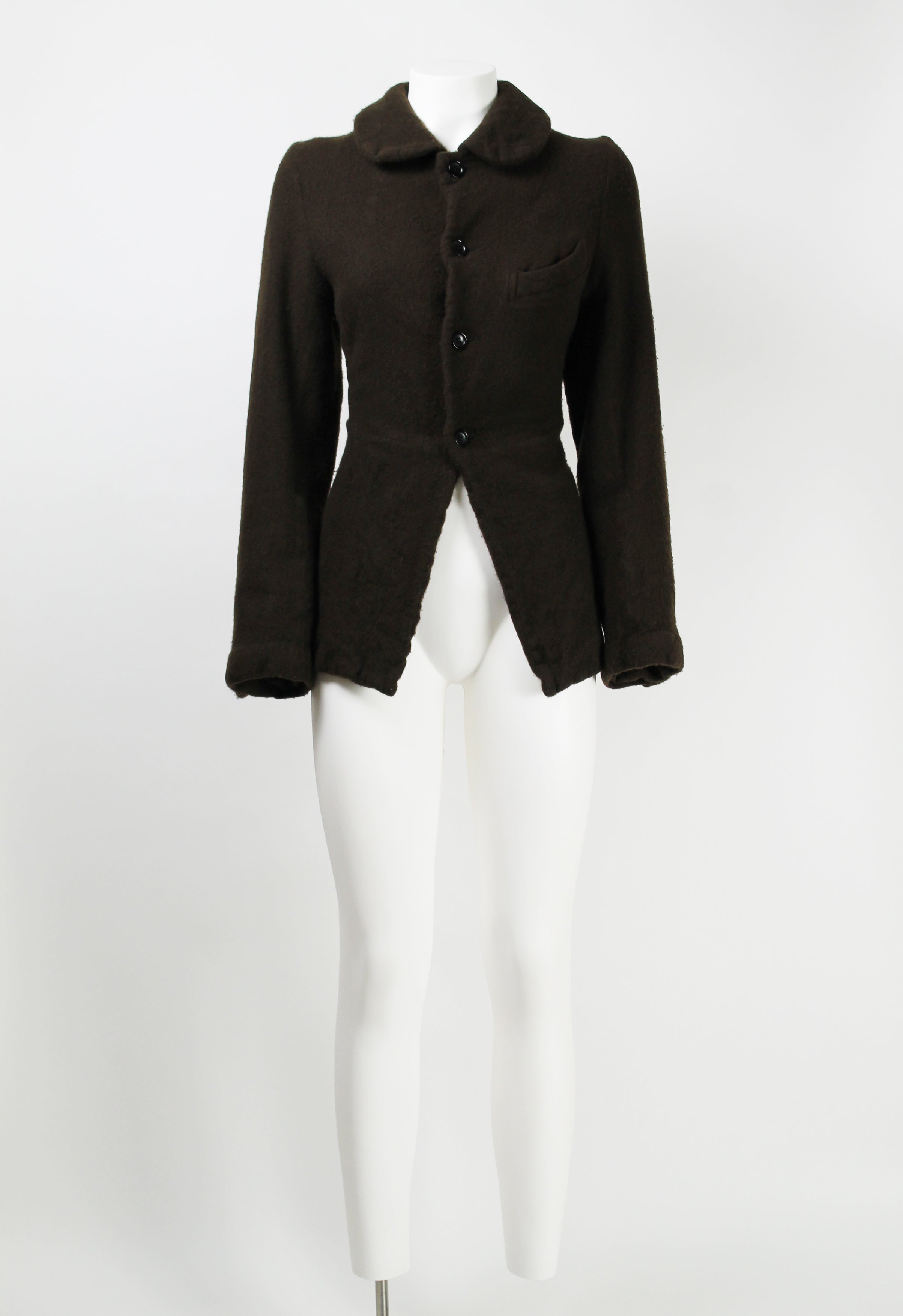 Comme des Garcons FW 2007 wool reconstructed jacket
