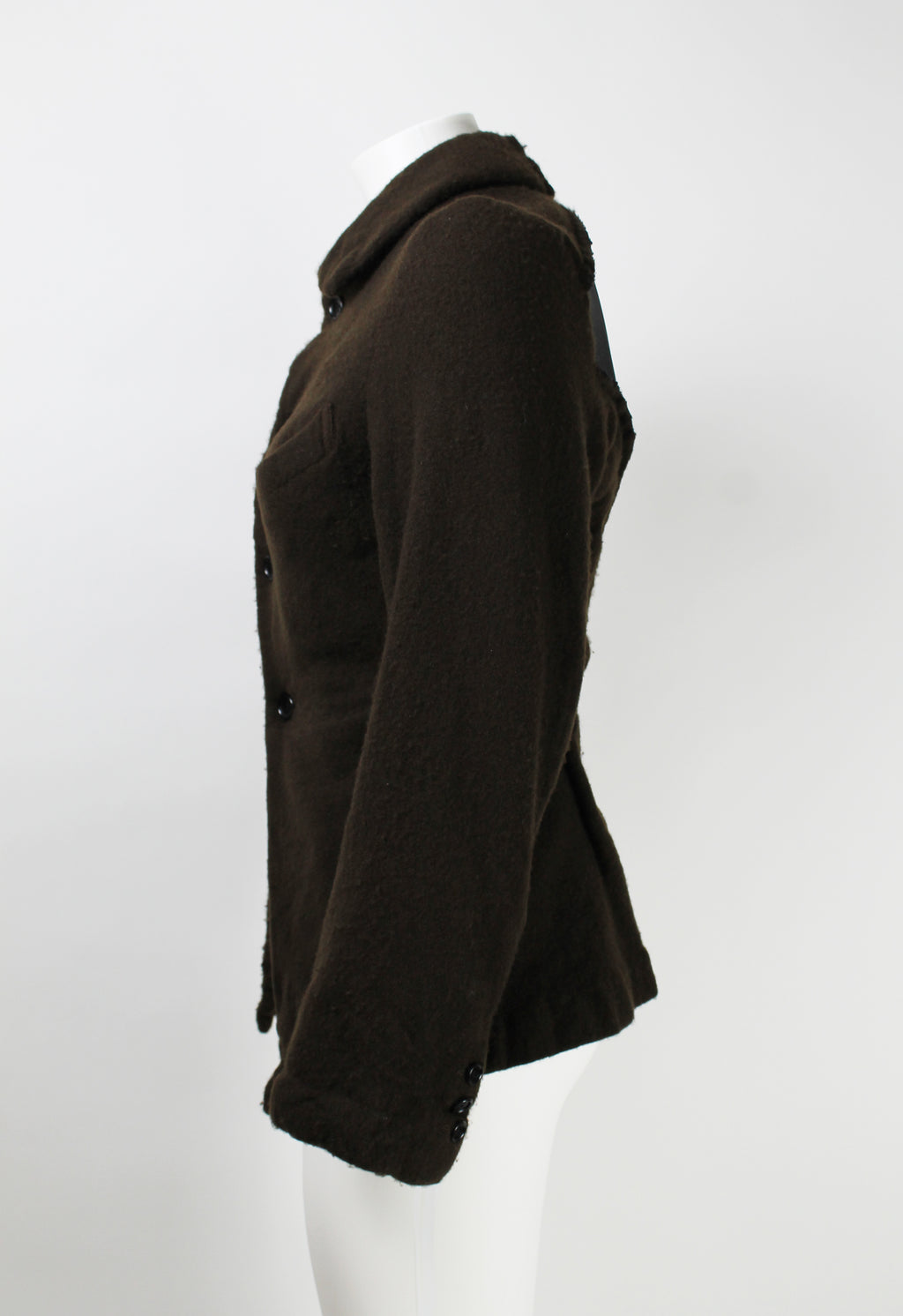 Comme des Garcons FW 2007 wool reconstructed jacket