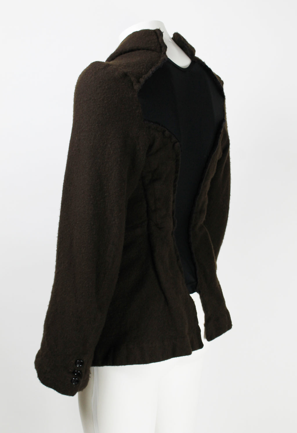 Comme des Garcons FW 2007 wool reconstructed jacket