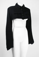 COMME DES GARCONS FW 1994 CROPPED WOOL JACKET AND SKIRT SET