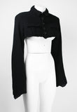 COMME DES GARCONS FW 1994 CROPPED WOOL JACKET AND SKIRT SET